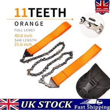 Hiking Emergency Survival TOOL Outdoor Hand Wire Saw Pocket Chainsaw Camping