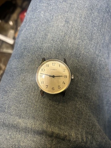 vintage timex mens watch wind Up