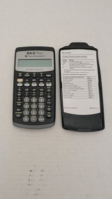 Texas Instruments BA II  Plus Professional Advance Business Analyst Calculator
