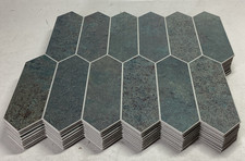 Sunwings 12"x 11.22" Long Hexagon SPC Peel and Stick Backsplash Wall Tile 10/Box