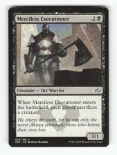 Merciless Executioner U Fate Reforged 76 LP Normal MTG