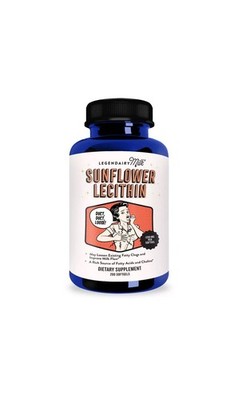 Legendairy Milk Sunflower Lecithin, 1200mg Organic EXP 4/2028