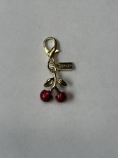 Coach Red Cherry Keychain Charm Accessory