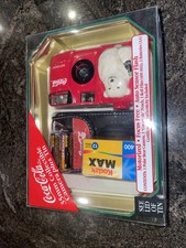 Vintage 2000 Coca Cola 35mm Polar Bear Collectible Camera New Sealed