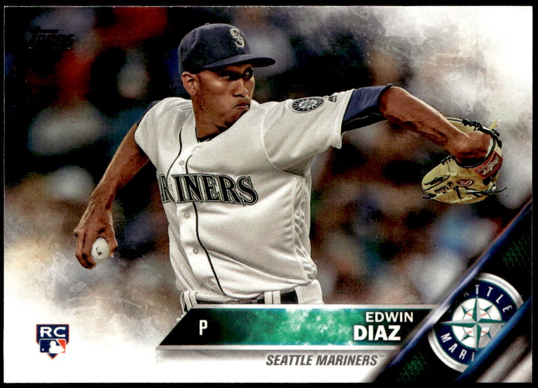 2016 Topps Update #US214 Edwin Diaz Rookie E1