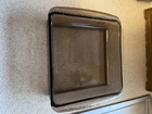Vintage Pyrex 222 Square Amber Brown 21 x 21 x 5cm Casserole Dish Baking Pan