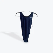 TYR Solid Maxfit-A Navy Blue One Piece Swimsuit Women's Size 38 NWT