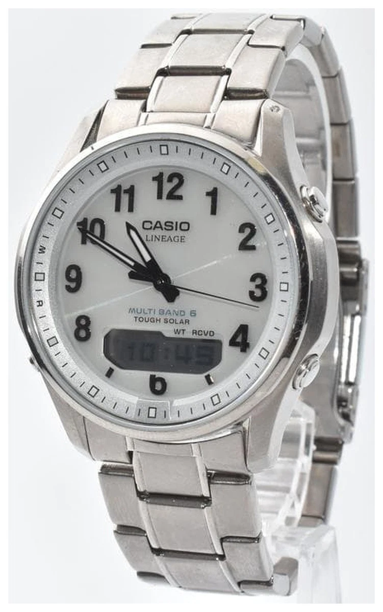 Las mejores ofertas en Relojes de pulsera de titanio Casio Wave