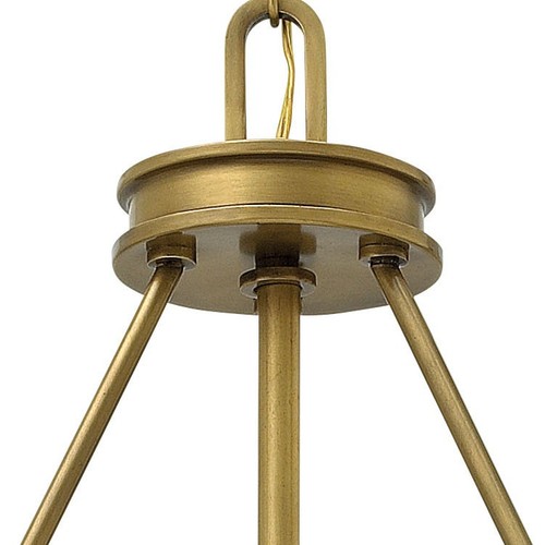 Hinkley Lighting 3384 Collier 4 Light 21-1/2"W Pendant - Nickel - Picture 9 of 11