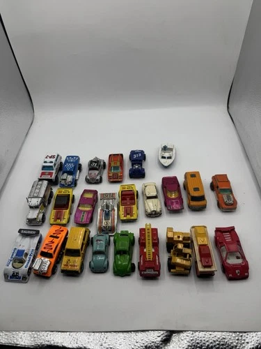 Lot Of 24 Vintage Matchbox Vehicles