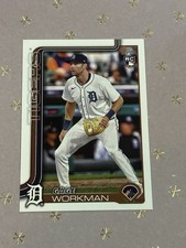 2025 Topps Update Gage Workman Rookie #US118 Detroit Tigers RC (C)