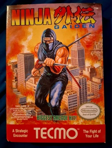 Nintendo: NINJA GAIDEN Vintage 1989 (Case Only)