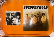 Vintage 1970 Steppenwolf Poster &ndash; &copy;1970 Dunhill Records &ndash; Original Rexall Promo 