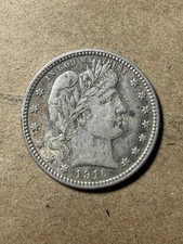 1916 D Barber Quarter - AU - As Shown! (#2283)