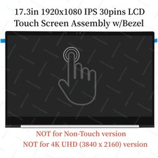 N87242-001 Replacement For HP Envy 17-DA 17T-DA FHD LCD Touch Screen Assembly