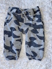 Baby Gap Boys Sz . 6/12 Month Gray Bird Design Joggers. Cute, Grt. Quality