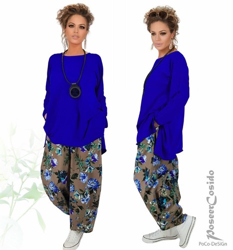 PoCo LAGENLOOK Basic Long Shirt Tunika ❶❷ L-XL-XXL-XXXL 44 46 48 50 52 54 56 58 - Bild 24 von 55