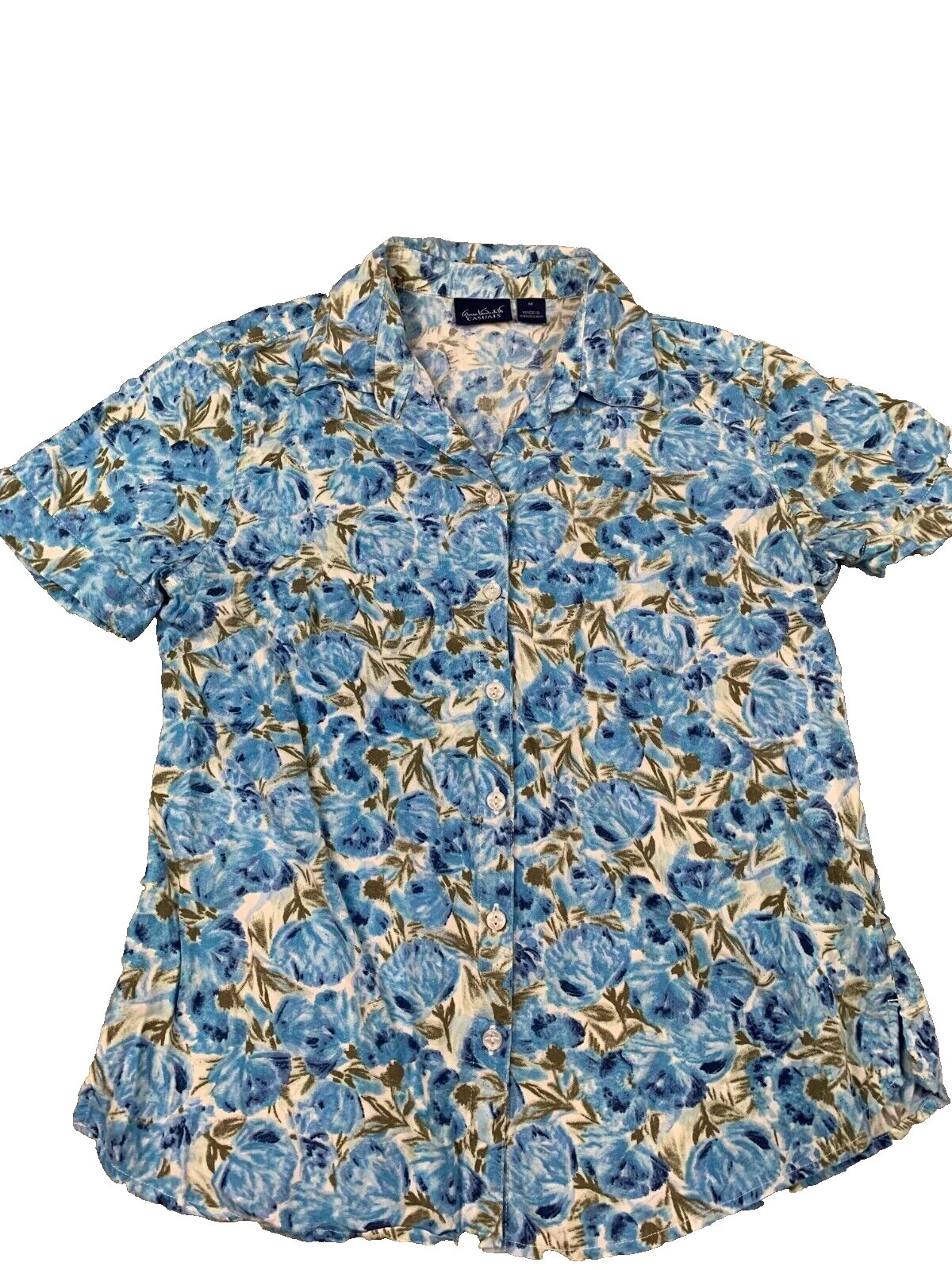 Tops floral negocios Gloria Vanderbilt para Mujeres