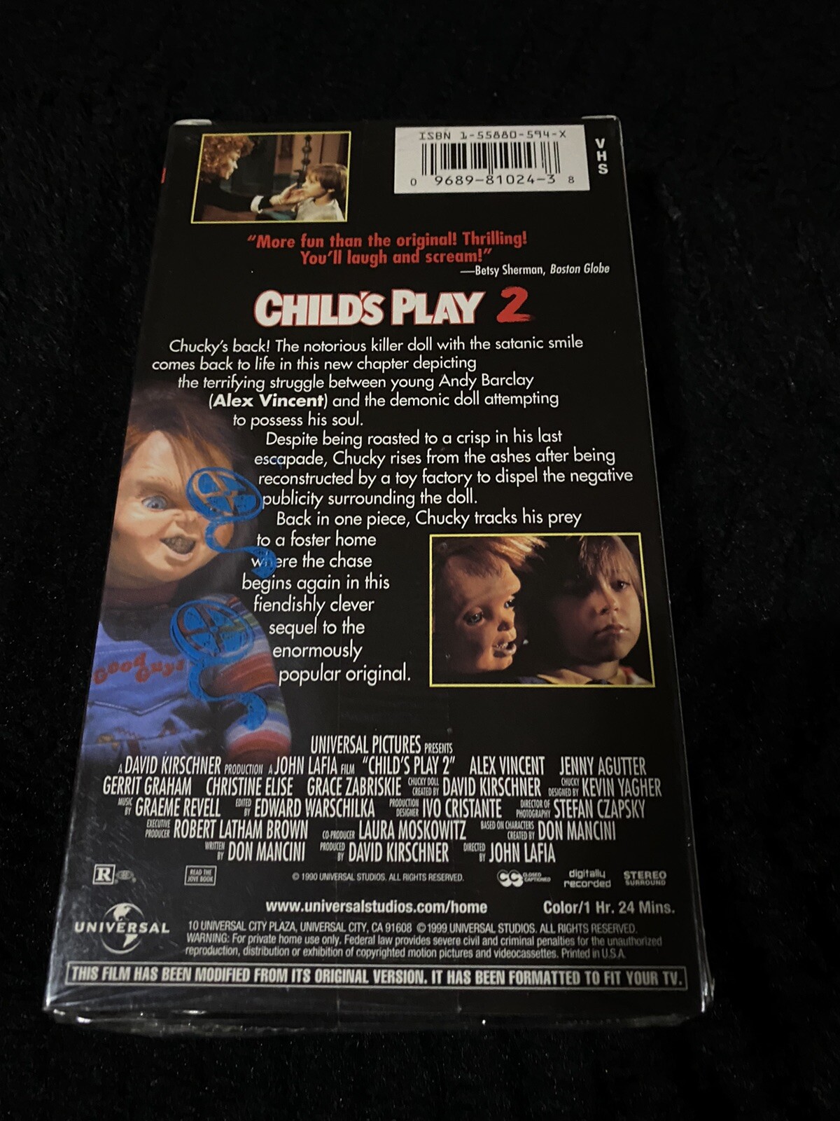 CHILDS PLAY 2 (VHS) HORROR BRAND NEW 96898102438 eBay