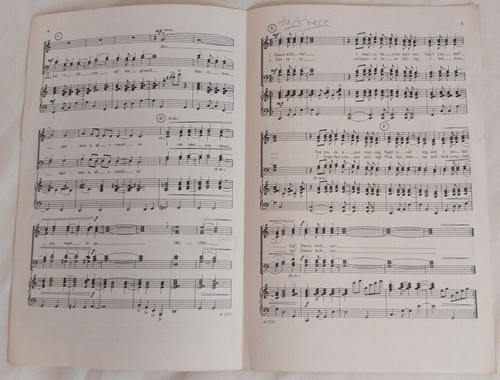 Dance With Me 1975 Small Format Sheet Music For 4-Part Mixed Voices (S.A.T.B.) - Imagen 3 de 5