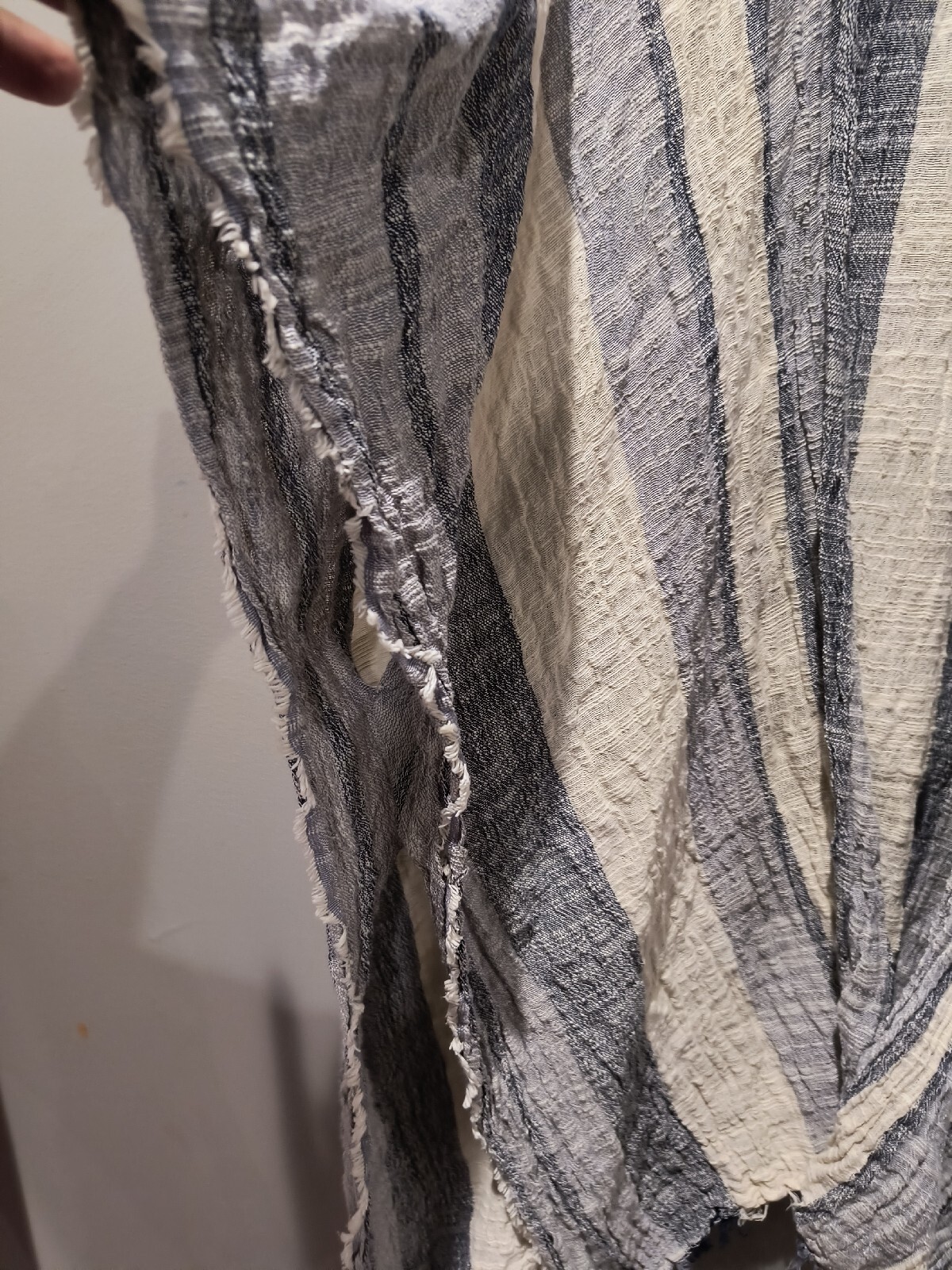 Universal Thread Womens Open Front Boho Striped C… - image 5