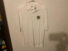 Cutter & Buck Drytec Pro Football Hall of Fame Mens Polo sz XL Canton Ohio