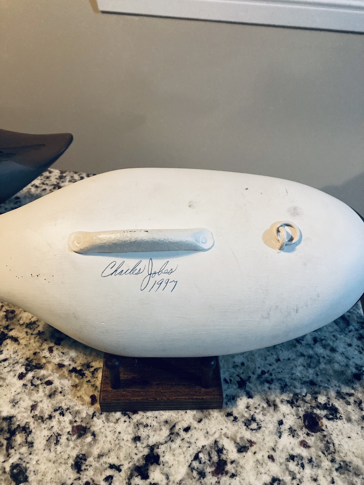 MINT Charles Jobes Canvasback Drake Duck Decoy Havre De Grace MD