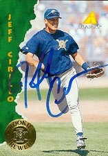 Jeff Cirillo autographed Baseball Card (Milwaukee Brewers) 1995 Pinnacle #165