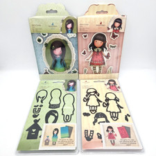 2 Santoro Gorjuss Stamps and Dies Sets Girls Time to Fly and Birds of a Feather
