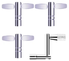 Drum Keys 3 Pack Universal Tuning Key with Continuous Motion Speed