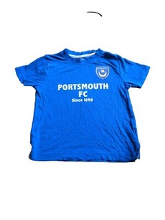 Portsmouth FC Football Club T Shirt Size 3 4 Years Official Merchandise Pompey