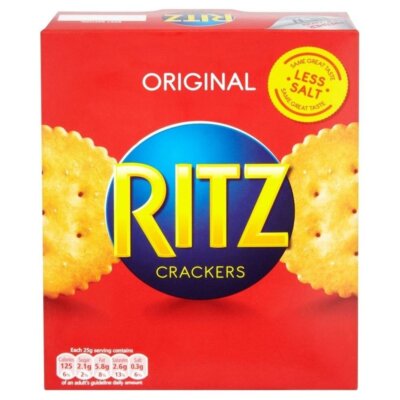 Ritz The Original Snack Cracker (200g) - Packung Mit 6