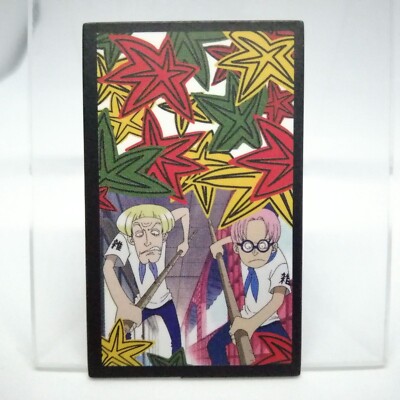 Coby & Helmeppo One Piece Hanafuda Oh Japanese Playing Card Showa Note JUMP