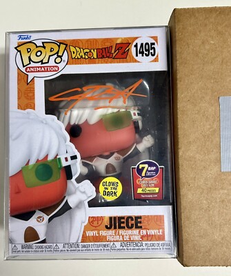 Chris Sabat Jiece Glow JSA 7BAP of 40 Exclusive Dragon Ball Z