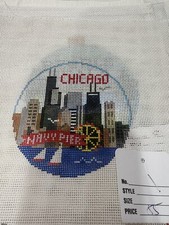 hand painted needlepoint canvases