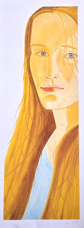 Litografía Alex Katz certificado de autenticidad original firmada op numerada lápiz certificado Foto 2 de 4