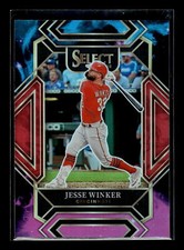 2022 Panini Select #253 Jesse Winker Diamond Level Cosmic Cincinnati Reds