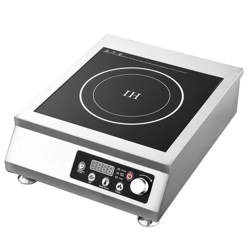 16" 3500W Induction Cooker Single Cooker Burner Stove Hot Plate Stainless Steel