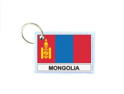 Porte-Clés Drapeau Du Kazakhstan Porte-Clés Lune Creuse Rotative Double