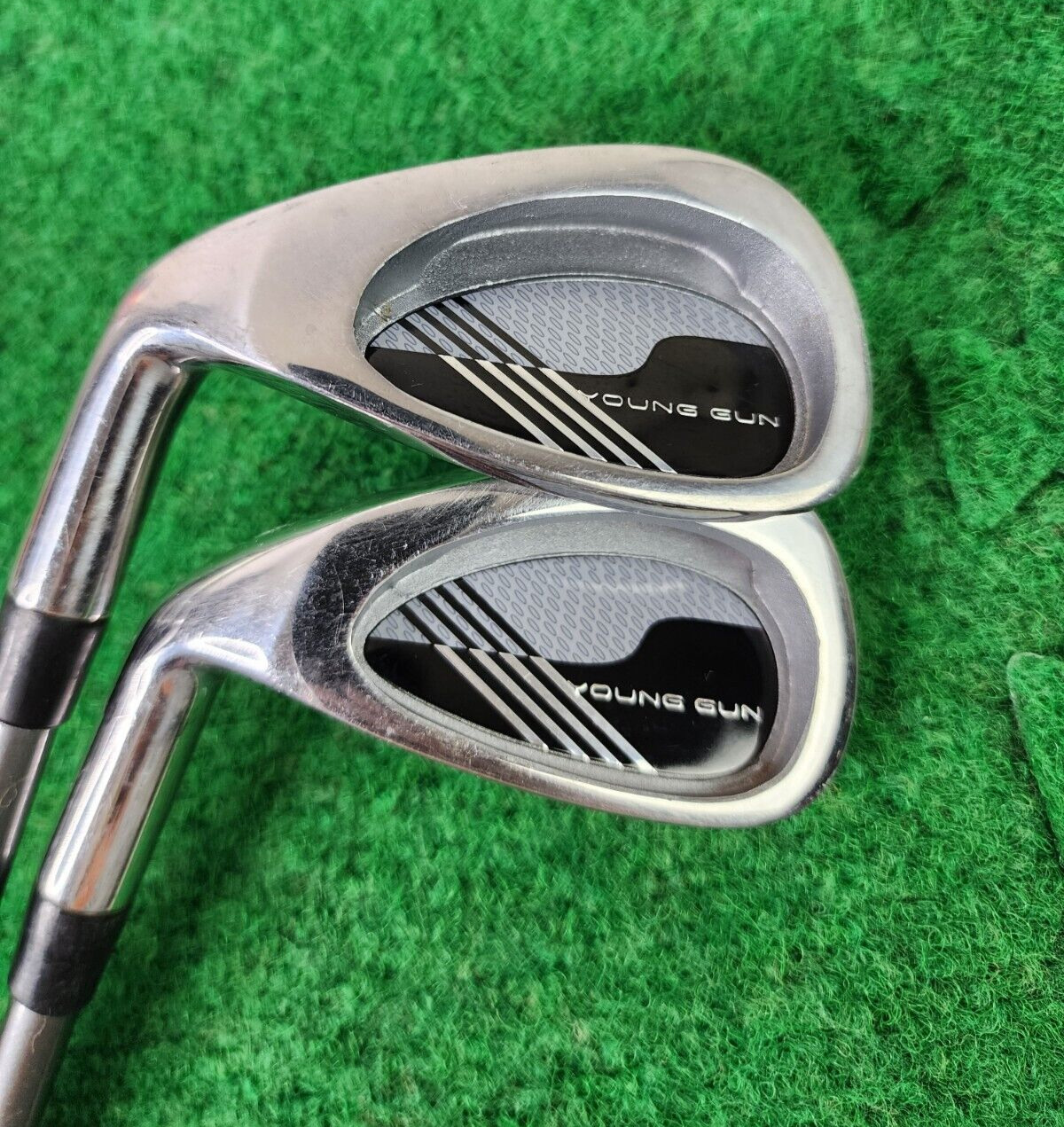 Left Handed Young Gun Junior Golf Clubs Iron Bundle 5 8 With Graphite Shafts