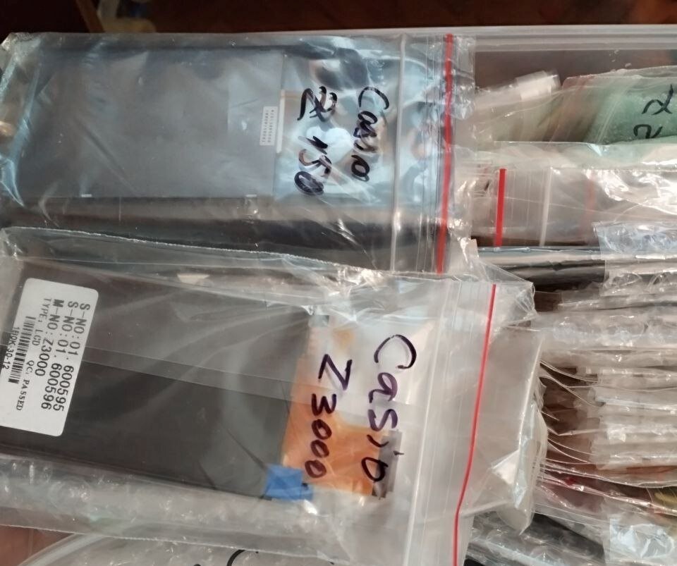 VENTA más Unidad LCD para Casio serie digital dígame para pedir información sobre detalle