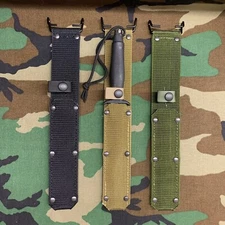 Gerber Mk Mark  II 2 MK2 MKII Mark2 MarkII Commander Sheath OD Green Black Tan