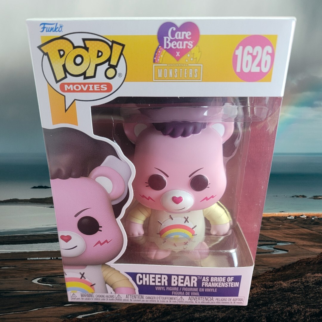Cheer bear as bride of frankenstein funko # 1626 (nib)With Pop