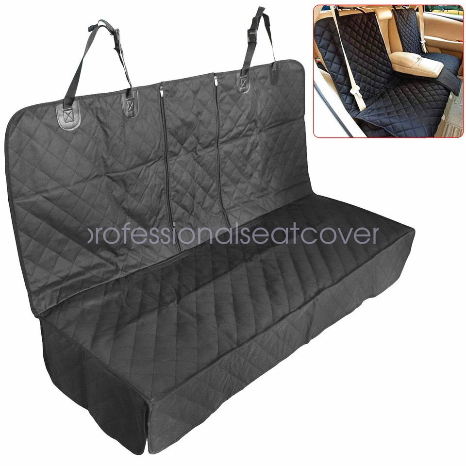 Universal Waterproof Pet Seat Cover - Full Rear Bench Protector For Cars & Trucks