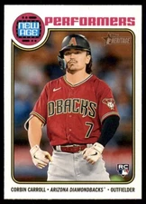 2023 Topps Heritage #NA-19 Corbin Carroll New Age Performers RC Rookie