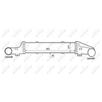 LadeluftküHler Passend FüR Mercedes-Benz E-Klasse T-Model S210 W210 VF210