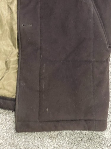 Cole Haan Mens Signature Collared Long Sleeve Overcoat Jacket Brown Size M - Picture 6 of 10