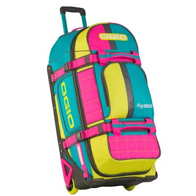 Ogio Rig 9800 Wheeled Gear Bag Roller Luggage Miami Vice Limited Edition