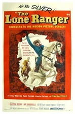 THE LONE RANGER MOVIE POSTER - RARE CLASSIC VINTAGE