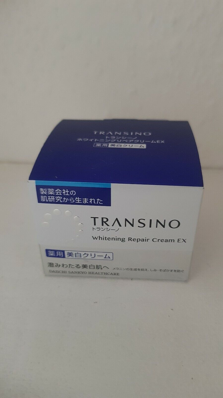 TRANSINO MEDICATED WHITENING REPAIR CREAM EX 35g Night skin care JAPAN Obfite tanie